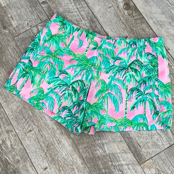 Lilly Pulitzer Pants - LILLY PULITZER Pink Blossom Suite Views Shorts